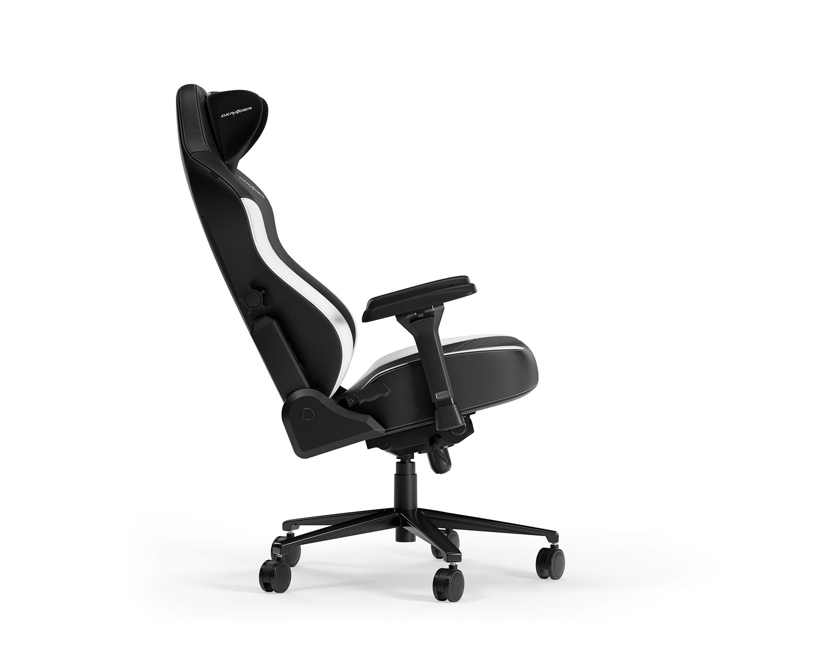 DXRacer CRAFT L Black & White EPU Leather